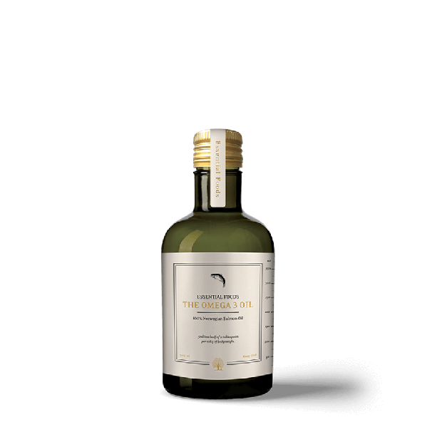 ESSENTIAL THE OMEGA 3 OIL - хранителна добавка от 100% масло от норвежка сьомга, 500мл main product photo