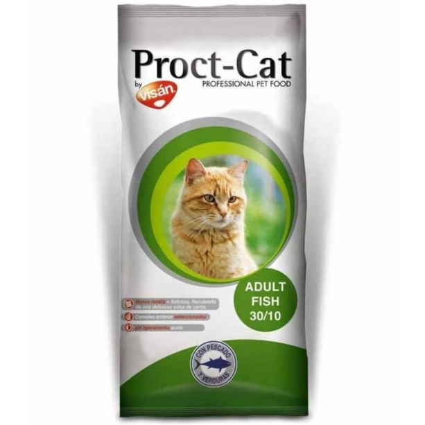 PROCT-CAT ADULT FISH - за пораснали котки, Риба и зеленчуци, 4кг main product photo