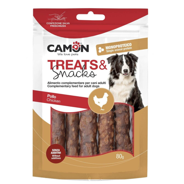 CAMON TREATS&SNACKS лакомство за куче - бутер пръчици с пилешко, 80г main product photo