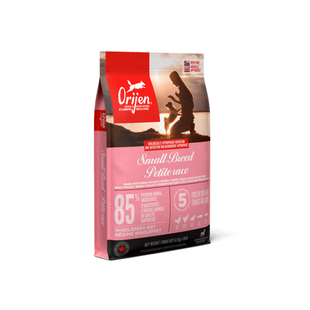 ORIJEN SMALL BREED - за кучета от малки породи, с пиле, пуйка, пъдпъдък, херинга, хек, 4.5кг main product photo