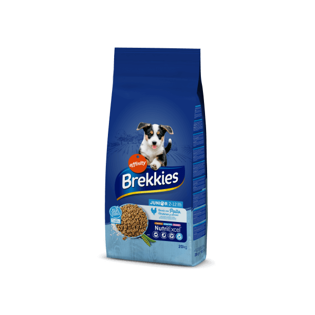 BREKKIES JUNIOR - за кученца до 12 мес., с Пиле, ориз и зеленчуци, 20кг main product photo