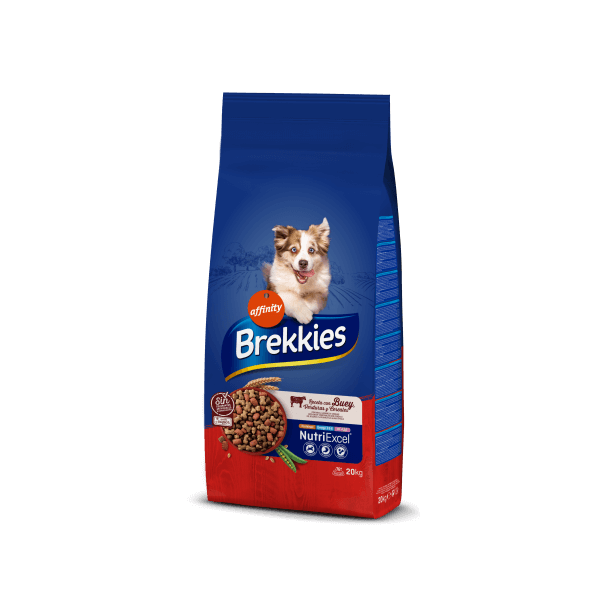 BREKKIES DOG BEEF - за израснали кучета, с Говеждо и зеленчуци, 20кг main product photo