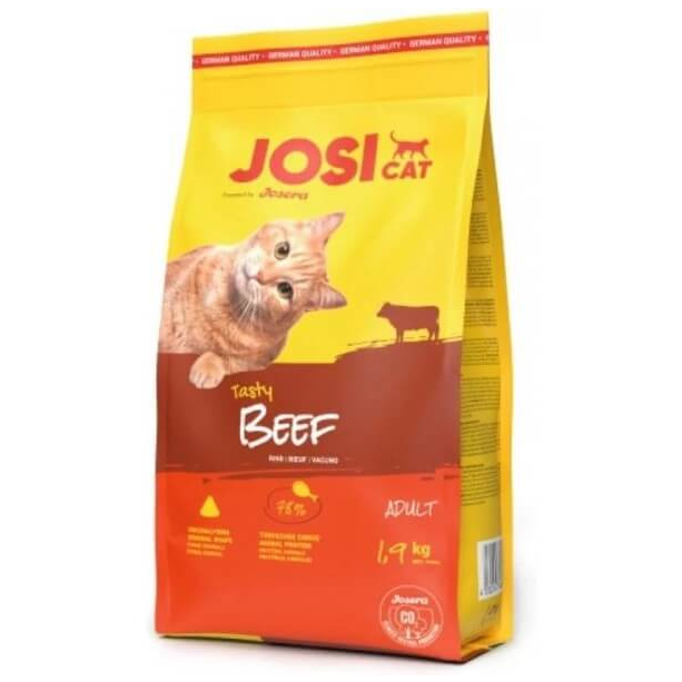 JOSI Cat ADULT TASTY BEEF - за котки над 1г. с вкусно Говеждо, 1.9 кг main product photo