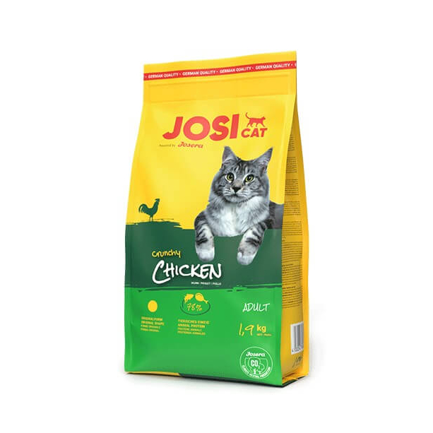 JOSI Cat ADULT CRUNCHY CHICKEN - за котки над 1г. с хрупкаво Пиле, 1.9 кг main product photo