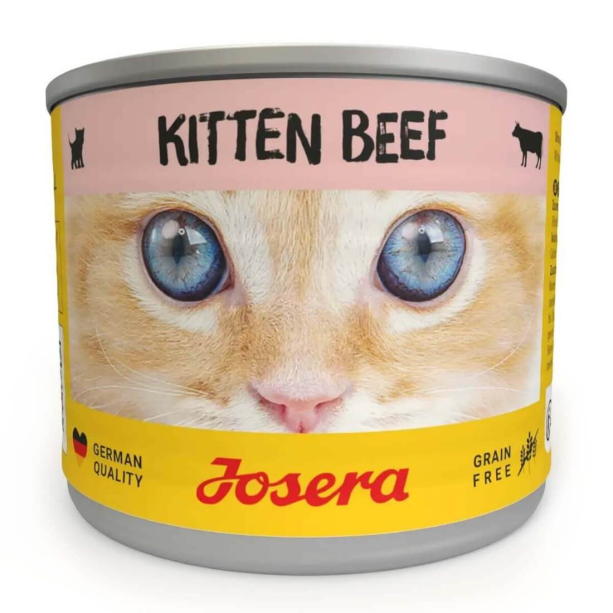 JOSERA KITTEN BEEF - за котки до 1г. с Телешко и Пилешко, консерва 200 г main product photo