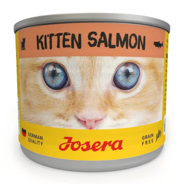 JOSERA KITTEN SALMON - за котки до 1г. със Сьомга и пащърнак, консерва 200 г main product photo