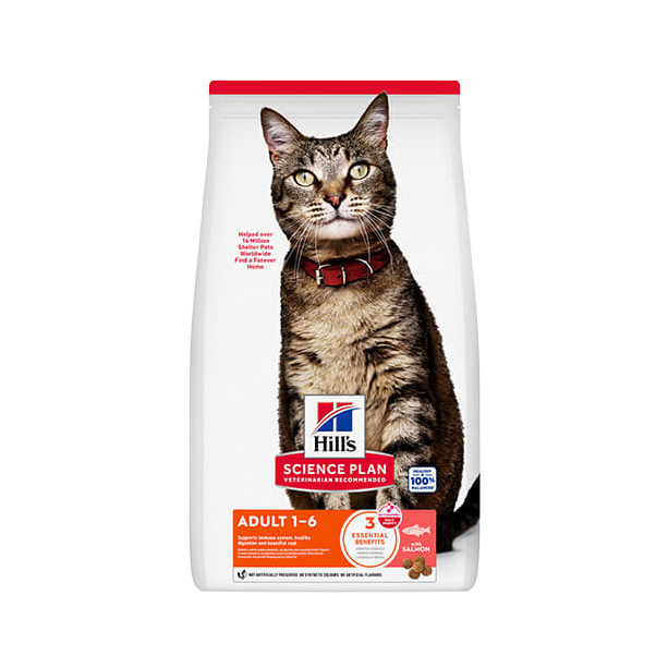 Hill’s SP Feline Adult Salmon - за котки от 1 до 6 г., Сьомга, 1.5 кг main product photo