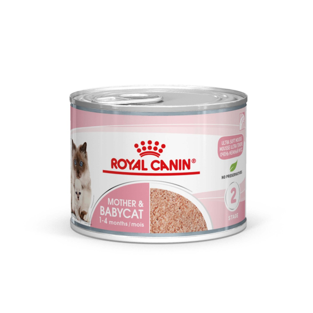 Royal Canin Mother & Babycat Can 195g main product photo