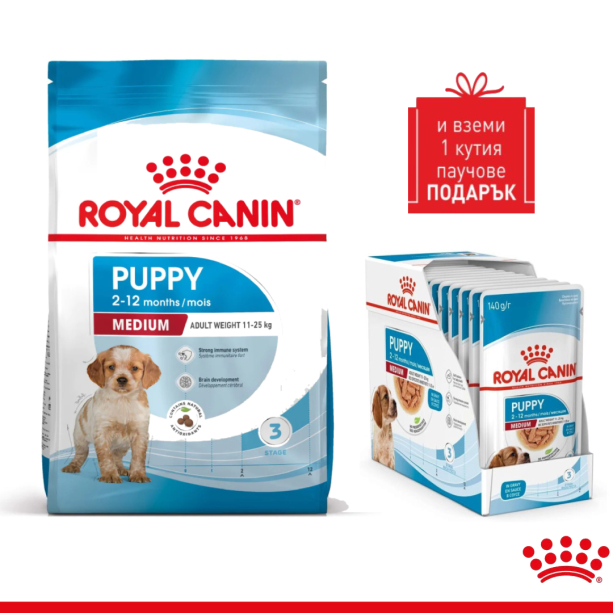 Royal Canin Medium Puppy 15Kg main product photo