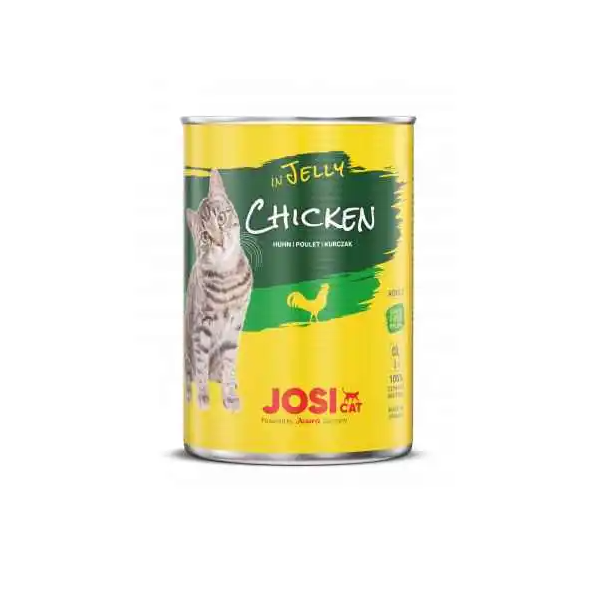 JOSI Cat ADULT CHICKEN - за котки над 1г., Пиле в желе, консерва 400 г main product photo
