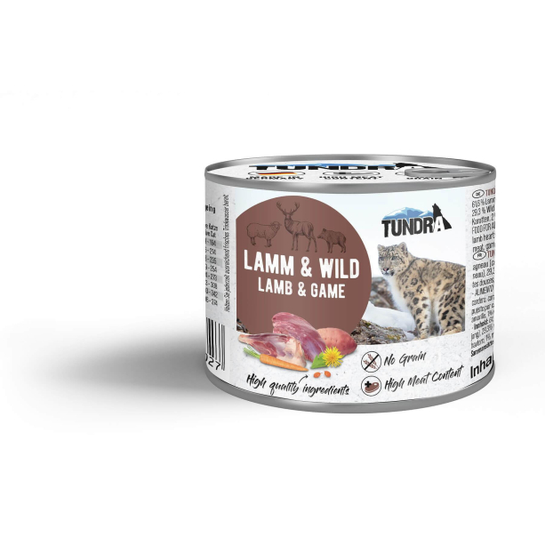 TUNDRA CAT ADULT - за котки в зряла възраст, Агне и Дивеч, консерва 200г main product photo