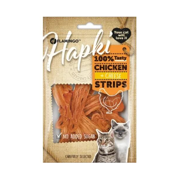 Flamingo лакомство за котка chicken & cheese 85 гр. main product photo