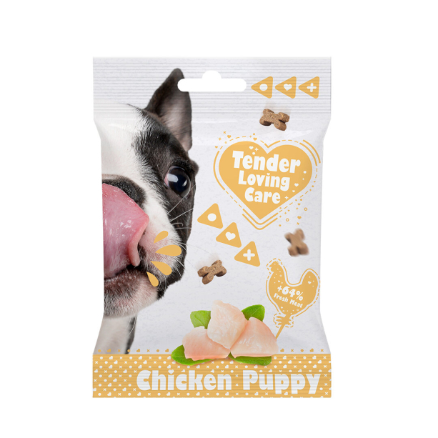 Duvo меки наградки кокалчета за подрастващи кучета с пиле 100 гр main product photo