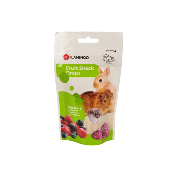 Flamingo дропс за гризачи и зайци с горски плодове 75 гр. main product photo