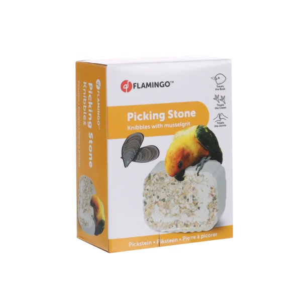 Flamingo минерален камък за папагал с мидени черупки main product photo