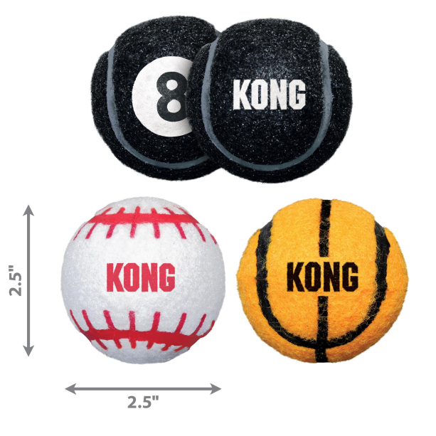Kong sport balls medium 3бр. main product photo