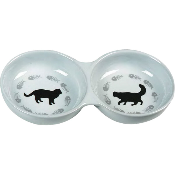 Flamingo двойна котешка купа порцеланова main product photo