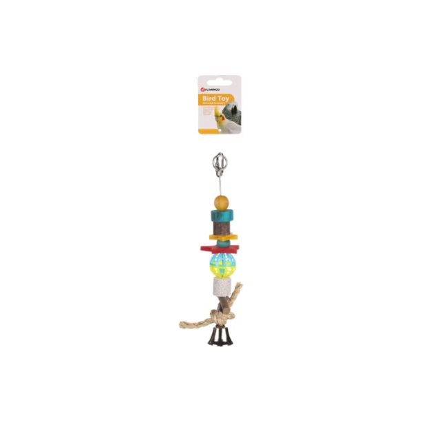 Flamingo играчка въже за птици 27см. main product photo