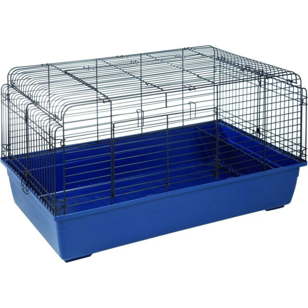 Flamingo клетка за заек голяма / синя main product photo