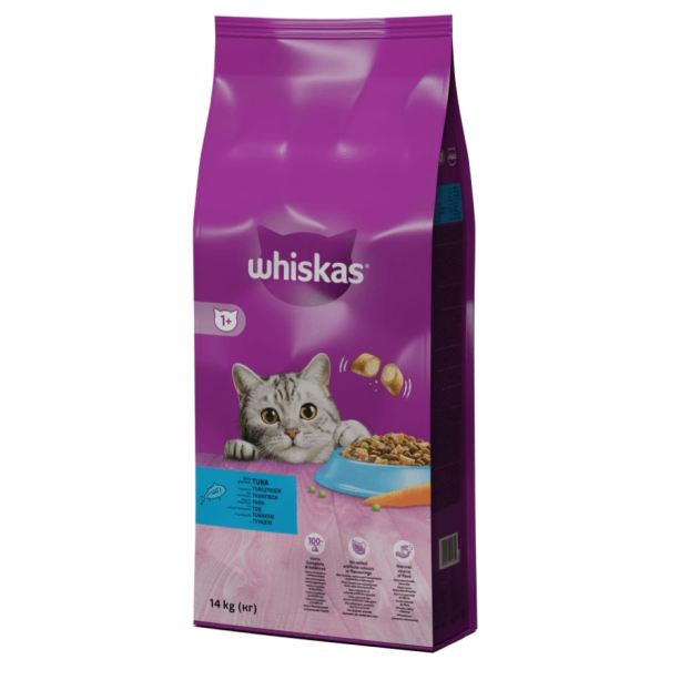 Whiskas Суха Храна с Риба Тон 14Kg main product photo