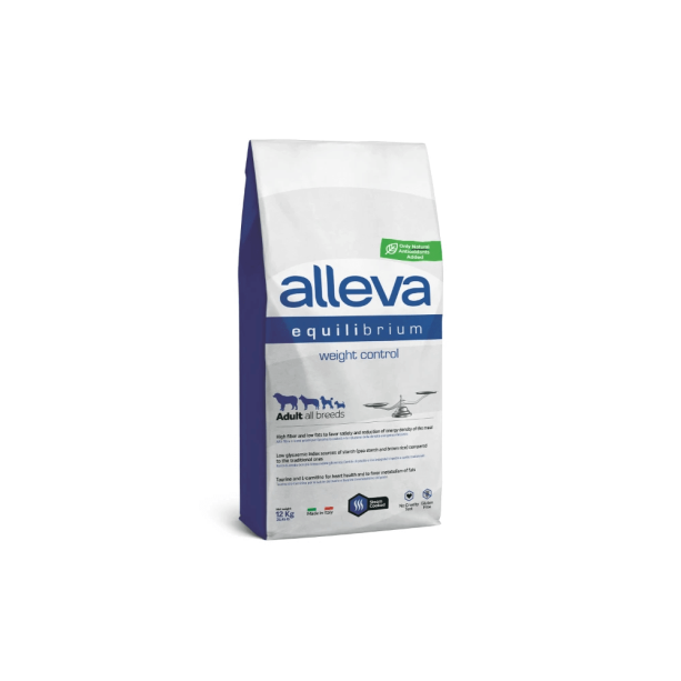 Храна за кучета alleva equilibrium weight control adult all breeds 12 кг. main product photo