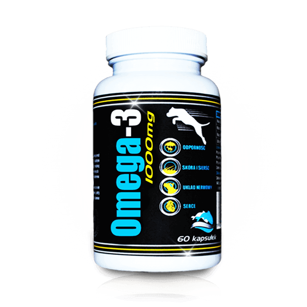 GAME DOG OMEGA-3 1000mg - хранителна добавка за кучета, 60 капсули main product photo