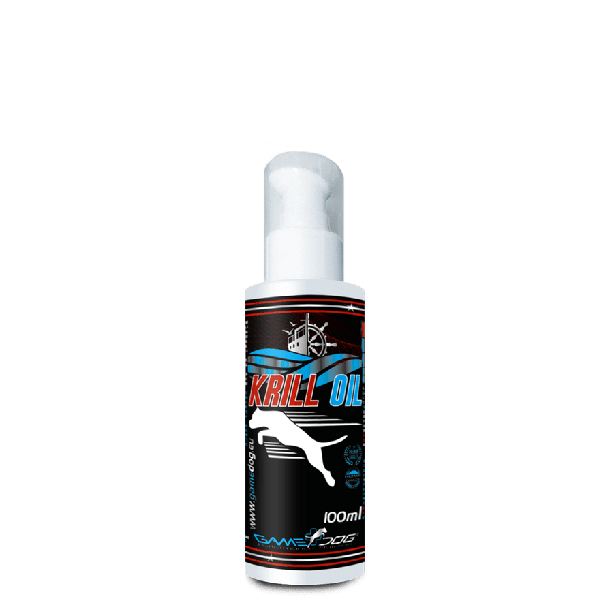 GAME DOG KRILL OIL - масло от крил, течна хранителна добавка за кучета, 100мл main product photo