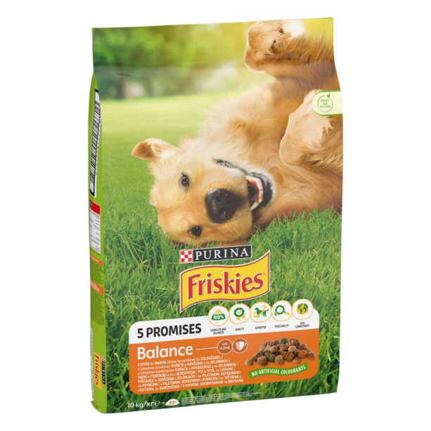 Purina Friskies BALANCE за кучета в зряла възраст, Пиле, 10kg main product photo