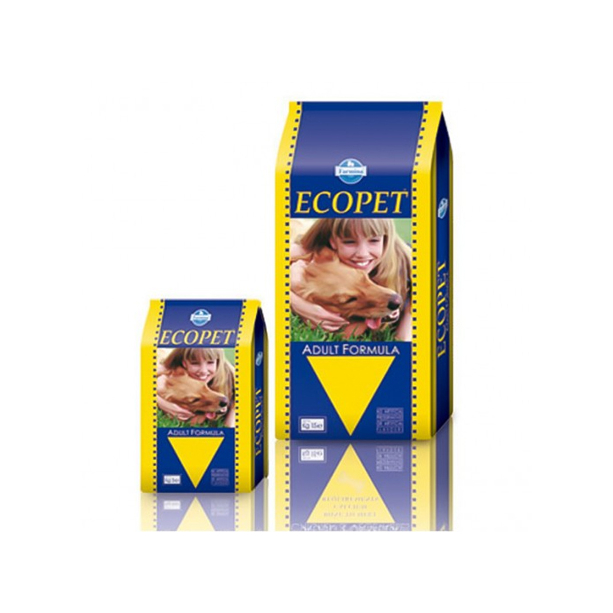 ECOPET Adult 18/12 – пълноценна храна за кучета в зряла възраст 15кг. main product photo