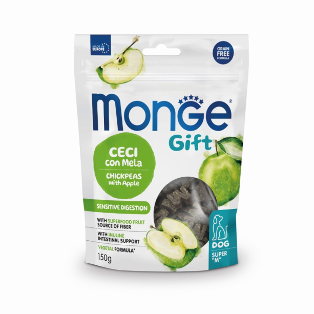 Monge Super M Sensitive digestion - нахут с ябълка за чувствително храносмилателна система, 150гр main product photo