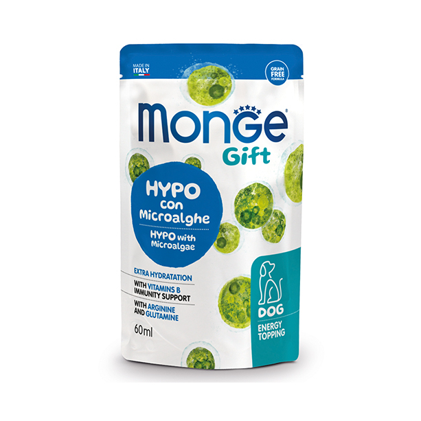 Monge ENERGY TOPPING Hypo - течен, хипоалергичен енергиен топинг с микроводорасли, куче 60мл. main product photo