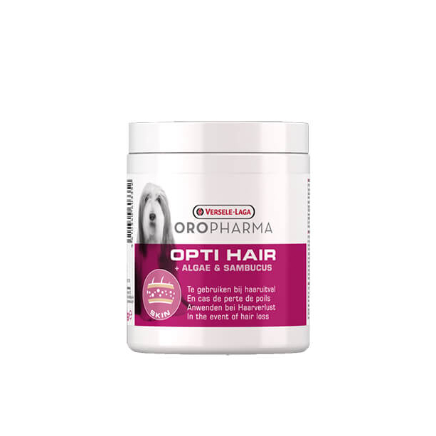 Versele Laga Opti Hair Dog - добавка за кучета за лъскава козина и здрава кожа, 130g main product photo
