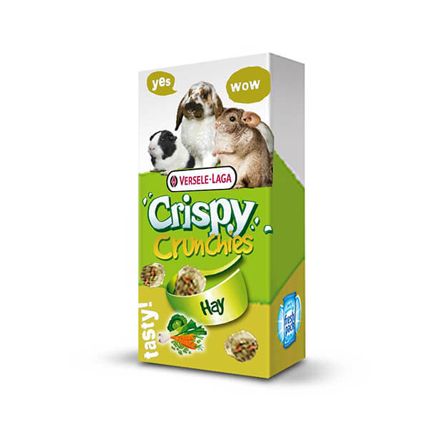 Versele Laga Crispy Crunchies - хапки със сено и зеленчуци за зайци, морски свинчета, чинчили и друг main product photo