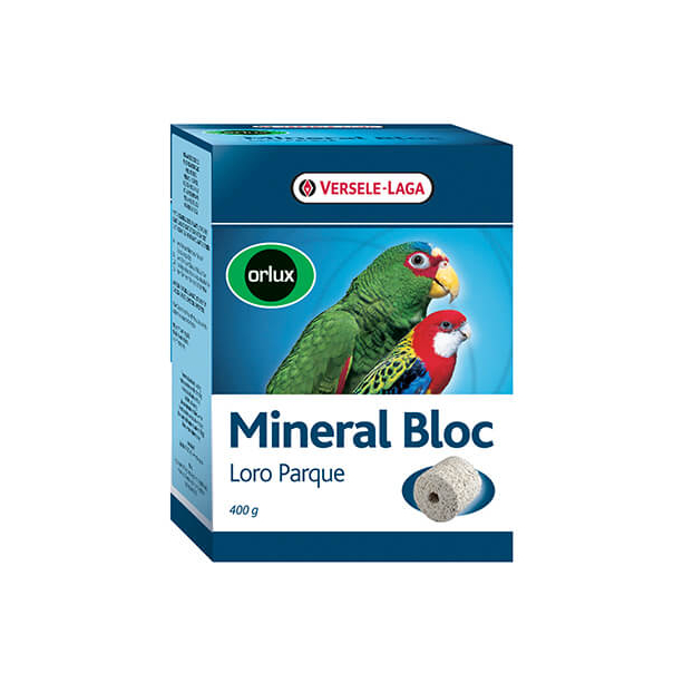 Versele Laga Mineral Block - минерален микс за средни и големи папагали 400g main product photo