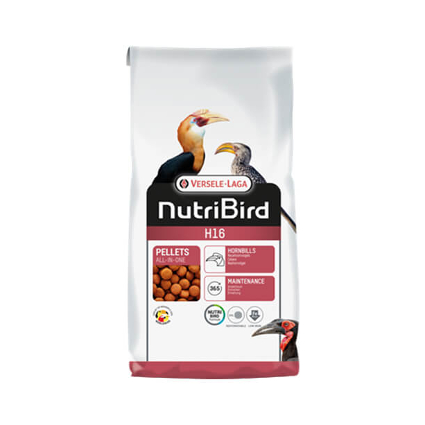 Versele Laga NUTRIBIRD H16 - пълноценна екструдирана храна за птица Носорог 10kg main product photo