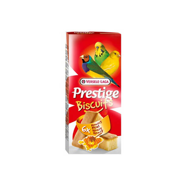 Versele Laga Biscuit Bird Honey 6 pieces - кексчета за птици с мед - 6 броя 70g main product photo