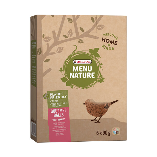 Versele Laga Menu Nature Gourmet balls with Berries - топки с горски плодове, диви птици 540g main product photo