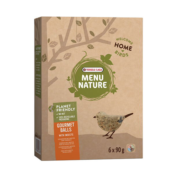 Versele Laga Menu Nature Gourmet balls with Insects - топки с насекоми, диви птици, 540g main product photo