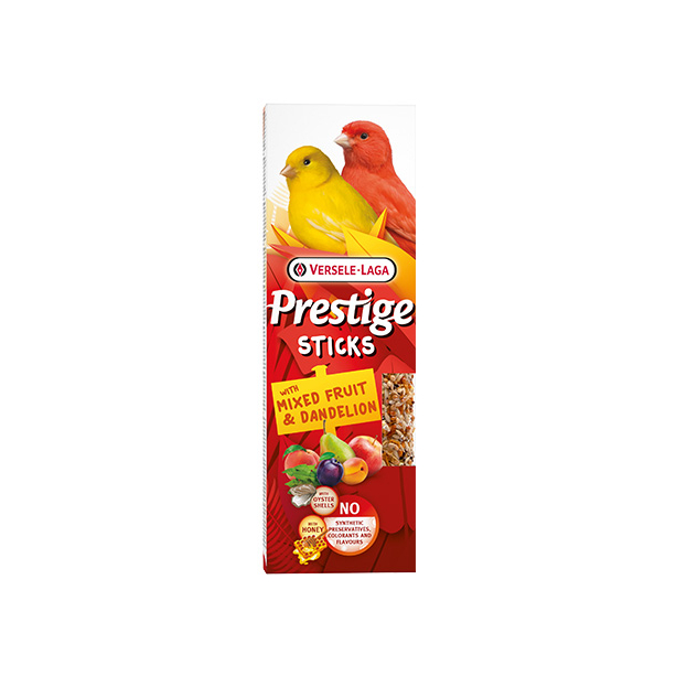 Versele Laga Sticks Canaries Mixed Fruit&Dandelion - 2бр. стик за канарче, Плодове и Глухаче, 60г main product photo