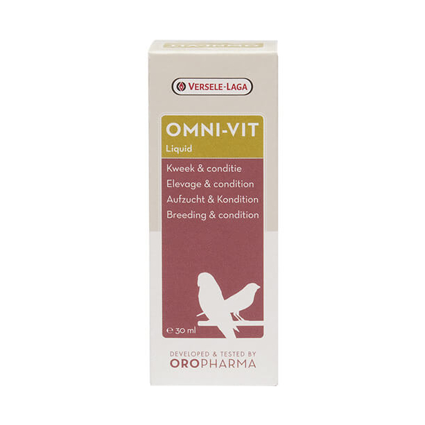 Versele Laga Omni-Vit Liquid - витамини, аминокиселини и микроелементи за добра кондиция, течен 30ml main product photo