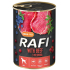 RAFI DOG BEEF - за израснали кучета, с Говеждо, плодове, консерва 800г