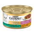 Purina Gourmet Gold за котки в зряла възраст, Двойно удоволствие, Заек и Дроб, Мокра храна, 85g