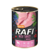 RAFI DOG TURKEY - за израснали кучета, с Пуешко, плодове, консерва 400г