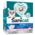 SANICAT ACTIVE WHITE LOTUS котешка тоалетна - висококачествен бял бентонит, аромат лотус, 6л