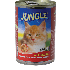 JUNGLE CAT - за израстнали за котки с Агнешко, консерва 410 г