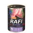 RAFI DOG RABBIT - за израснали кучета, със Заешко, плодове, консерва 400г