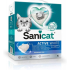 SANICAT ACTIVE WHITE NATURAL котешка тоалетна - висококачествен бял бентонит, нeароматизиран, 6л