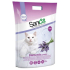SANICAT DIAMONDS LAVENDER - силиконова котешка тоалетна с аромат на лавандула, 15л (7.1кг)